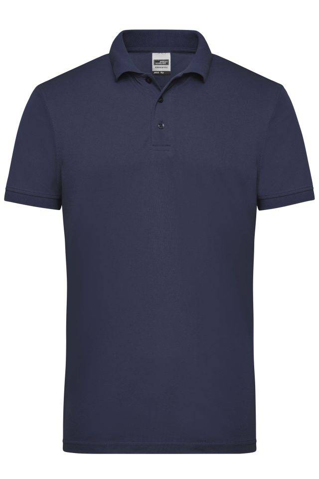 Men's Workwear Polo Pflegeleichtes und strapazierfähiges Polo blau, Gr. L