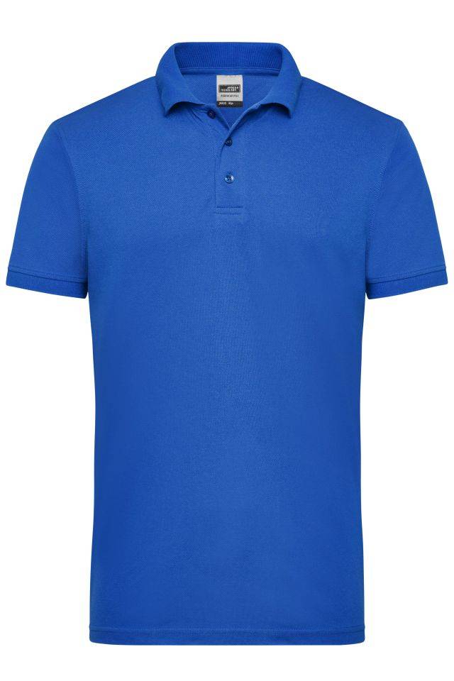 Men's Workwear Polo Pflegeleichtes und strapazierfähiges Polo blau, Gr. L