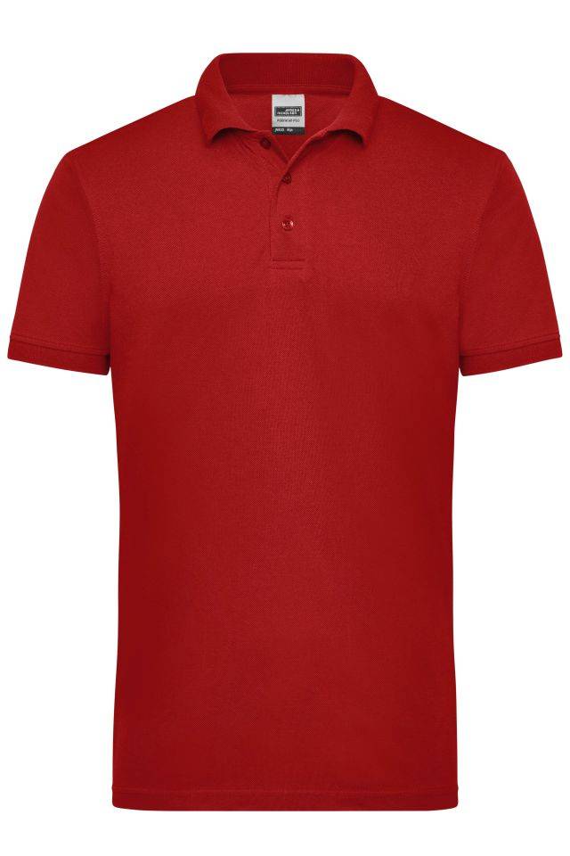 Men's Workwear Polo Pflegeleichtes und strapazierfähiges Polo rot/weinrot, Gr. 6XL