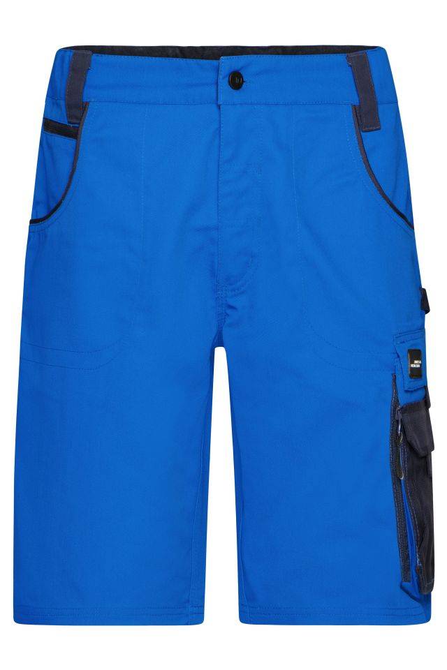 Workwear Bermudas - STRONG - Spezialisierte Arbeitsshorts mit funktionellen Details blau, Gr. 54