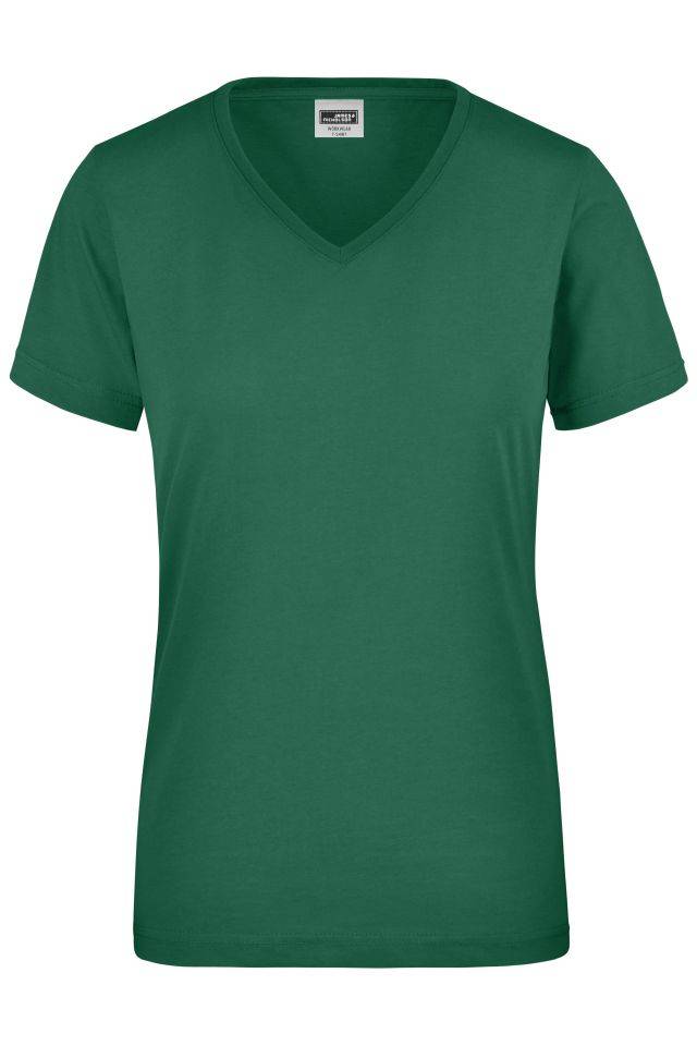 Ladies' Workwear T-Shirt Strapazierfähiges und pflegeleichtes T-Shirt grün, Gr. S