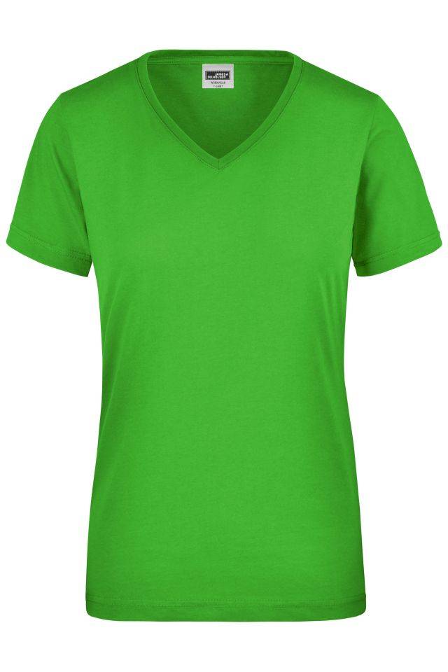 Ladies' Workwear T-Shirt Strapazierfähiges und pflegeleichtes T-Shirt grün, Gr. XS