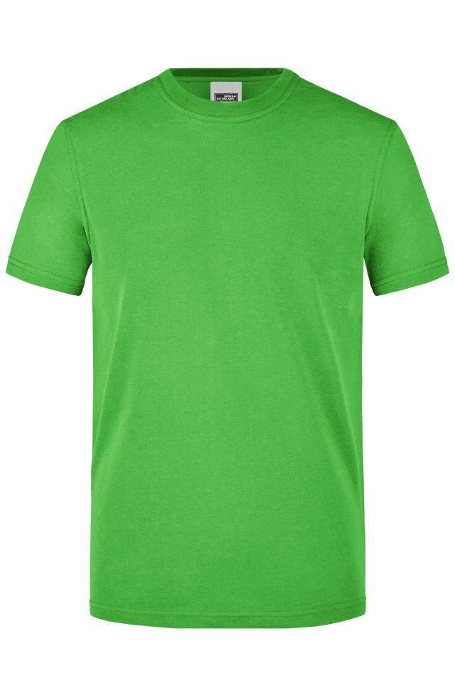 Men's Workwear T-Shirt Strapazierfähiges und pflegeleichtes T-Shirt grün, Gr. XS