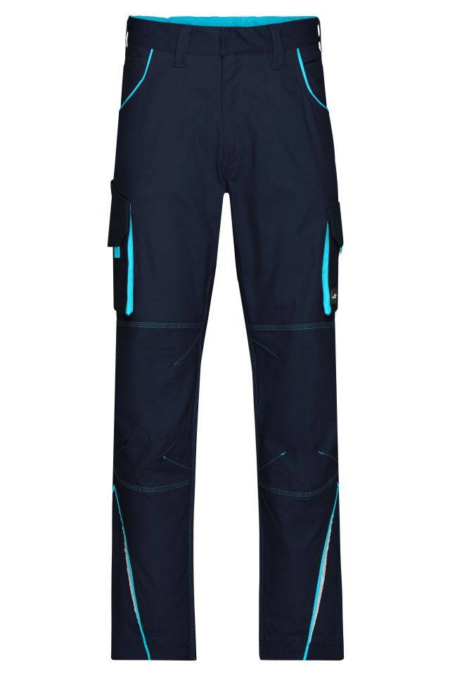 Workwear Pants - COLOR - Funktionelle Hose im sportlichen Look mit hochwertigen Details blau, Gr. 25