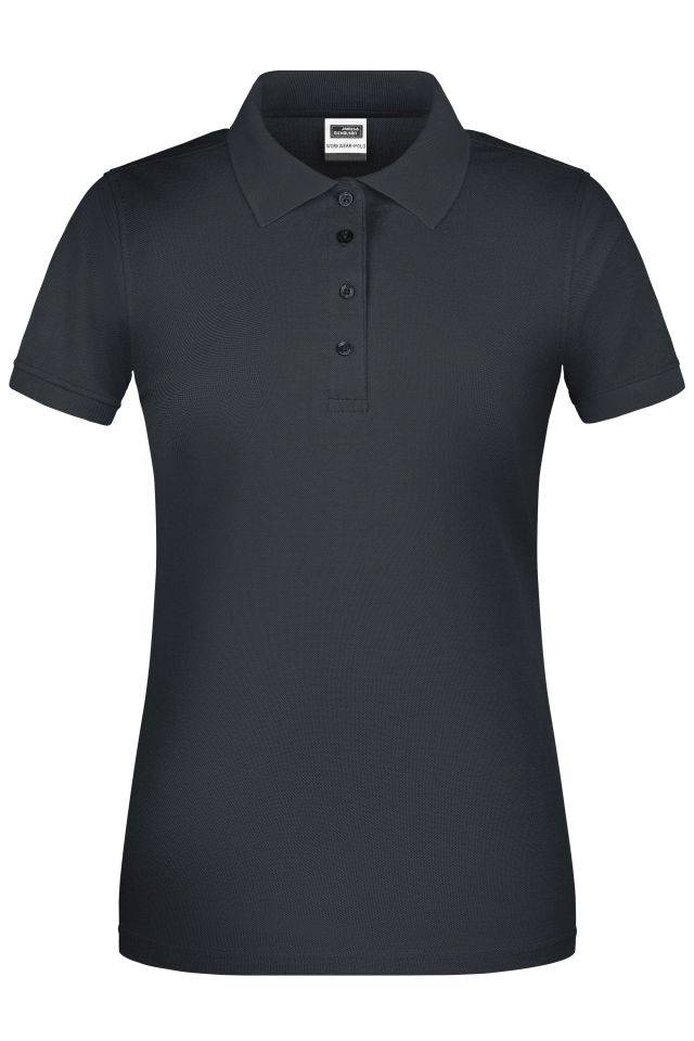 Ladies' BIO Workwear Polo Pflegeleichtes und strapazierfähiges Polo grau, Gr. M