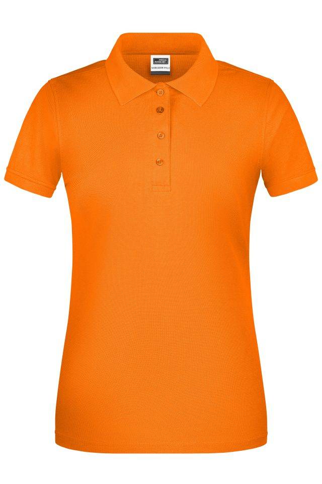 Ladies' BIO Workwear Polo Pflegeleichtes und strapazierfähiges Polo orange, Gr. 3XL