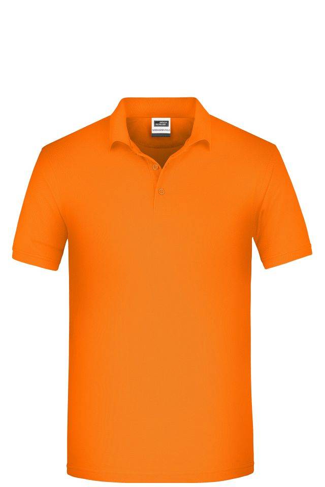 Men's BIO Workwear Polo Pflegeleichtes und strapazierfähiges Polo orange, Gr. XXL