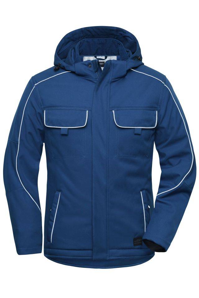 Workwear Softshell Padded Jacket - SOLID - Professionelle Softshelljacke mit warmem Innenfutter und hochwertigen Details