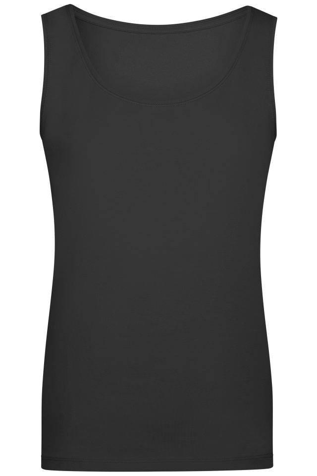 Ladies' Elastic Top Klassiches Tank-Top schwarz, Gr. M