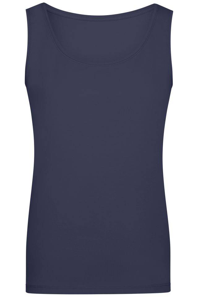 Ladies' Elastic Top Klassiches Tank-Top blau, Gr. S