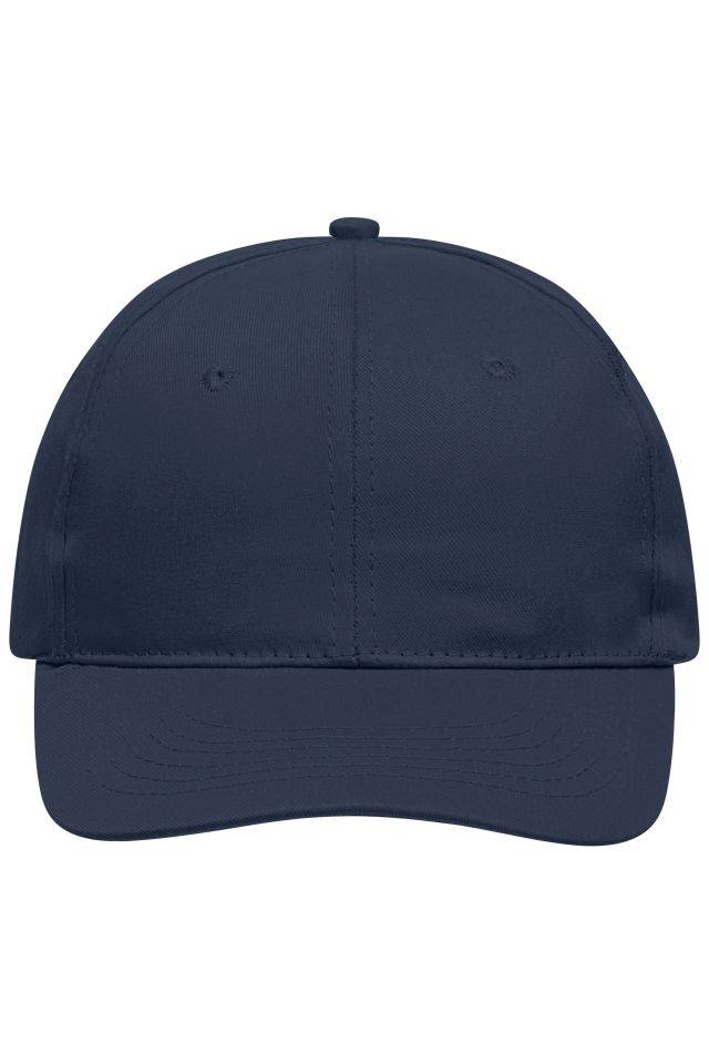 6 Panel Promo Cap Klassisches Promo Cap mit laminierten Frontpanels blau, Gr. one size