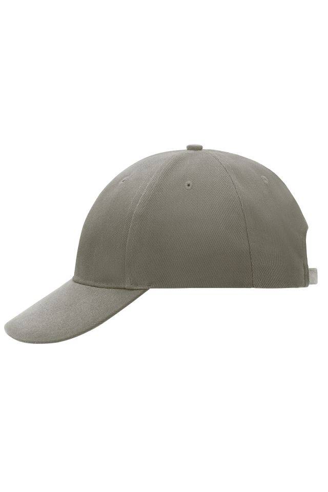 6 Panel Cap Low-Profile Klassisches 6 Panel Cap mit stirnanliegenden Frontpanels braun, Gr. one size