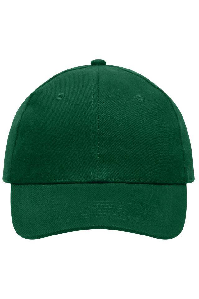 6 Panel Cap Heavy Cotton 6 Panel Cap grün, Gr. one size
