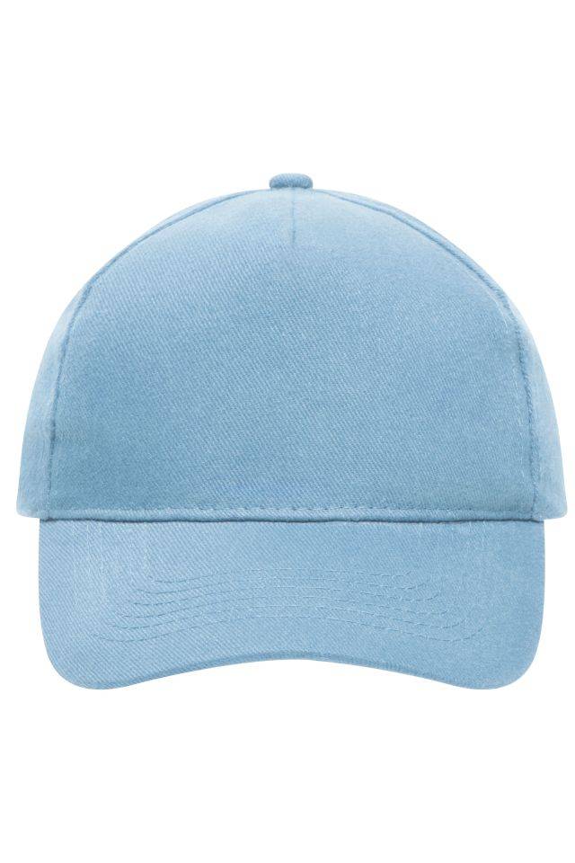 5 Panel Cap Heavy Cotton Klassisches Cap blau, Gr. one size