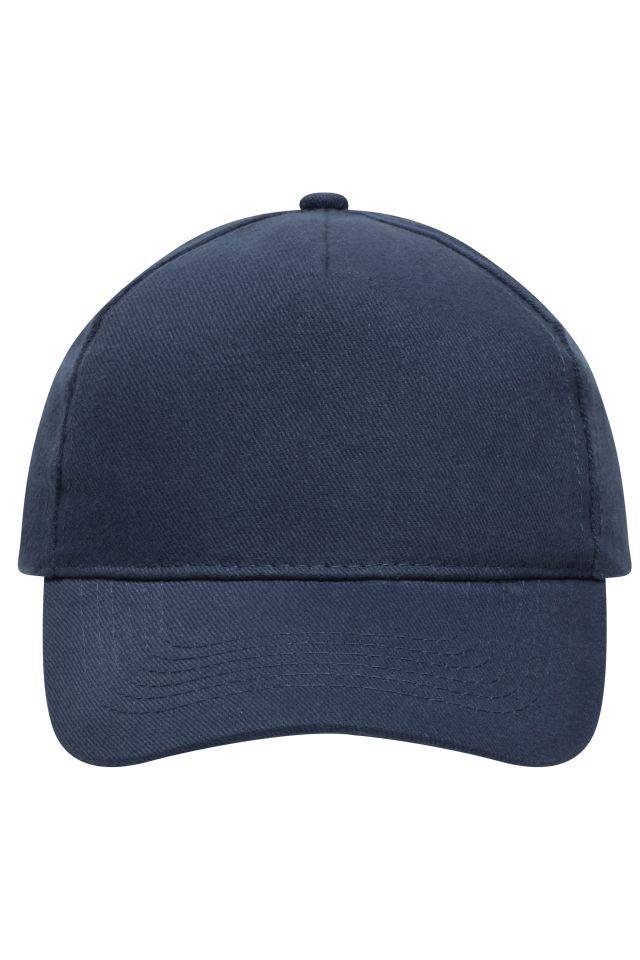 5 Panel Cap Heavy Cotton Klassisches Cap blau, Gr. one size