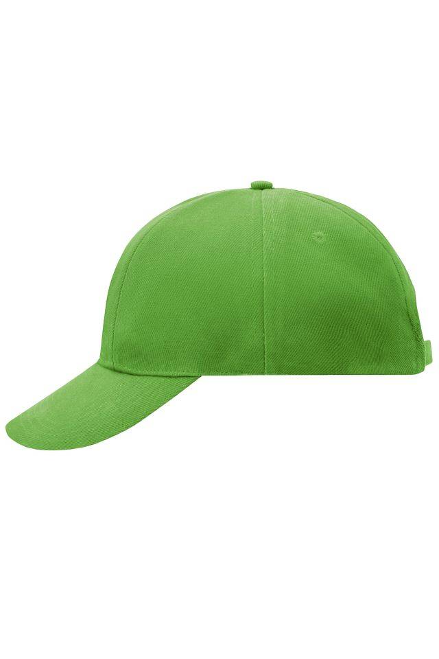 Turned 6 Panel Cap Laminated Originelles Cap mit verdrehten, gleich großen Panels grün, Gr. one size