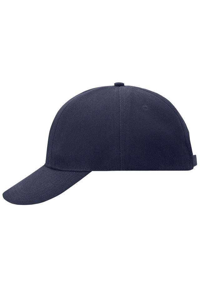 Turned 6 Panel Cap Laminated Originelles Cap mit verdrehten, gleich großen Panels blau, Gr. one size