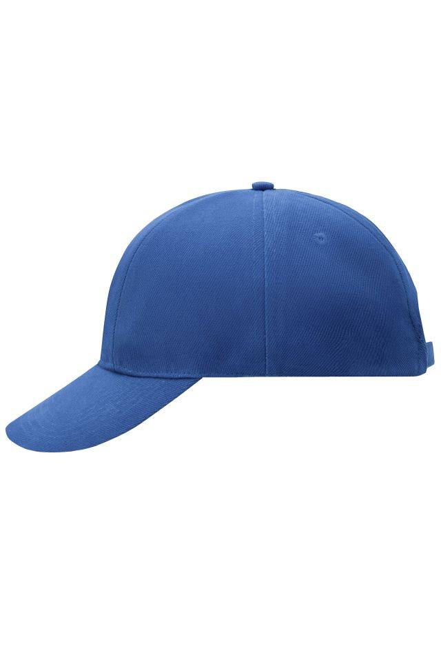 Turned 6 Panel Cap Laminated Originelles Cap mit verdrehten, gleich großen Panels blau, Gr. one size