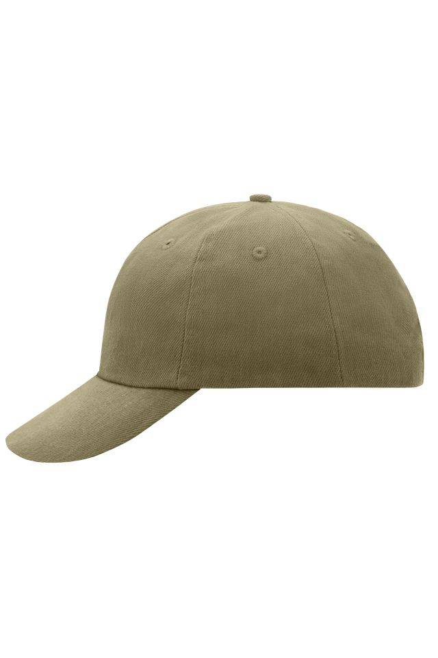 6 Panel Raver Cap Klassisches Allround-Cap in zahlreichen Farbvarianten braun, Gr. one size