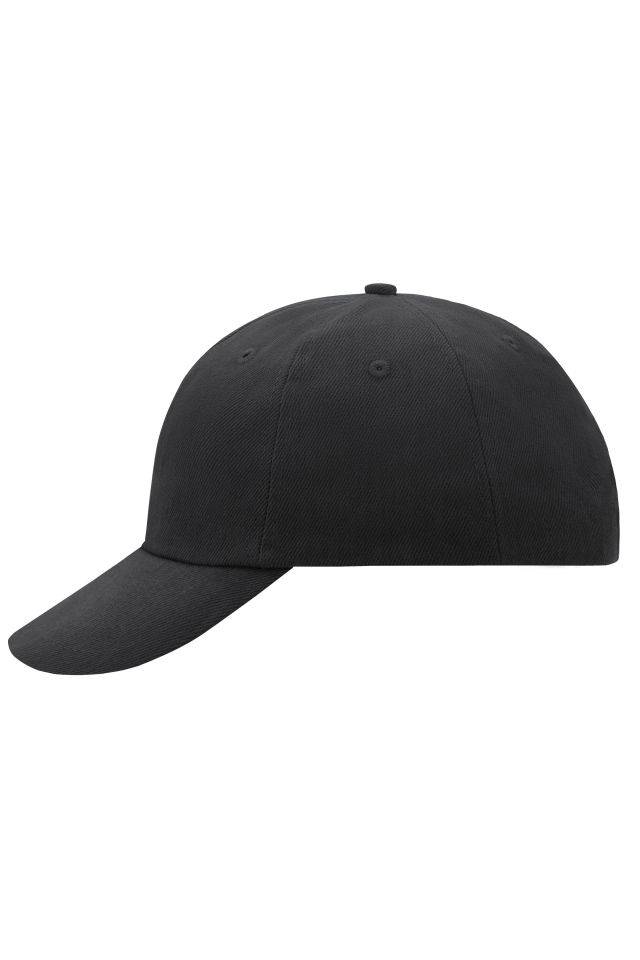 6 Panel Raver Cap Klassisches Allround-Cap in zahlreichen Farbvarianten grau, Gr. one size