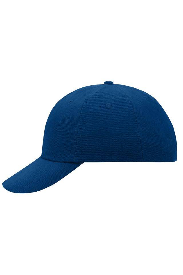6 Panel Raver Cap Klassisches Allround-Cap in zahlreichen Farbvarianten blau, Gr. one size