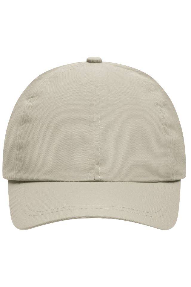 6 Panel Outdoor-Sports-Cap Funktionelles und robustes Outdoor-Cap mit Achievetex®-Ausrüstung braun/grau, Gr. one size