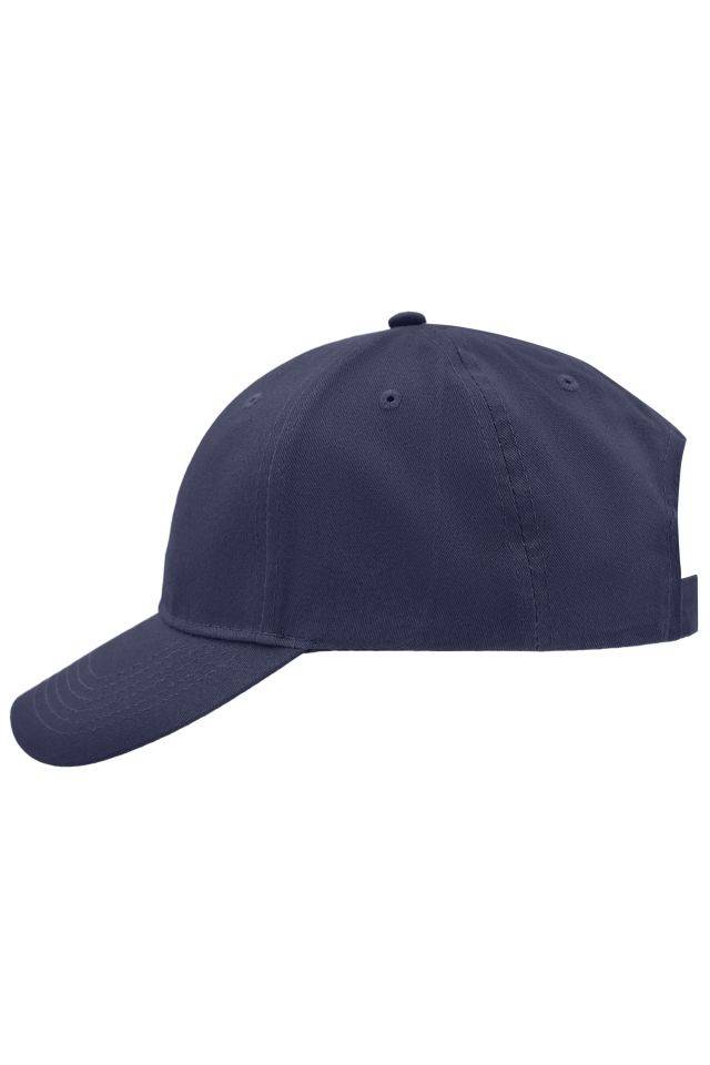 Brushed 6 Panel Cap Klassisches 6 Panel Cap mit gebürsteter Oberfläche blau, Gr. one size
