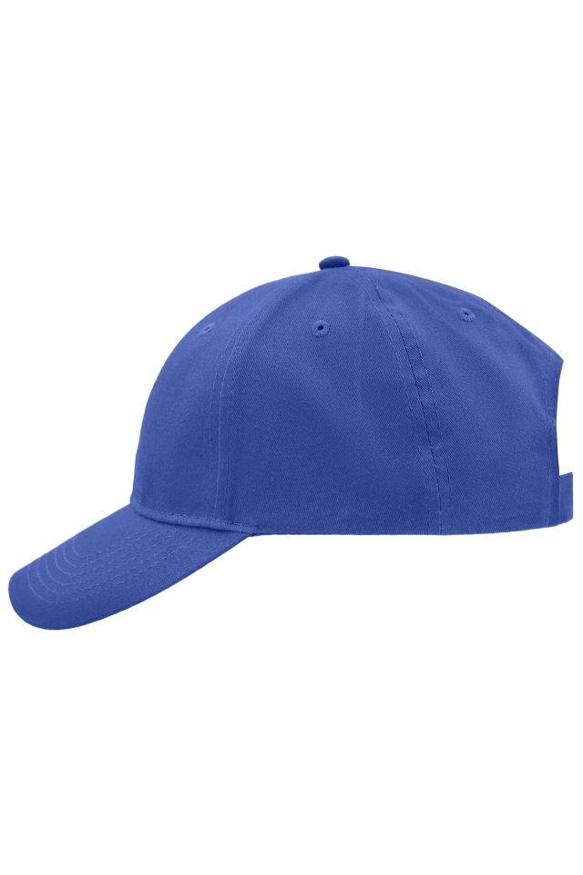 Brushed 6 Panel Cap Klassisches 6 Panel Cap mit gebürsteter Oberfläche blau, Gr. one size