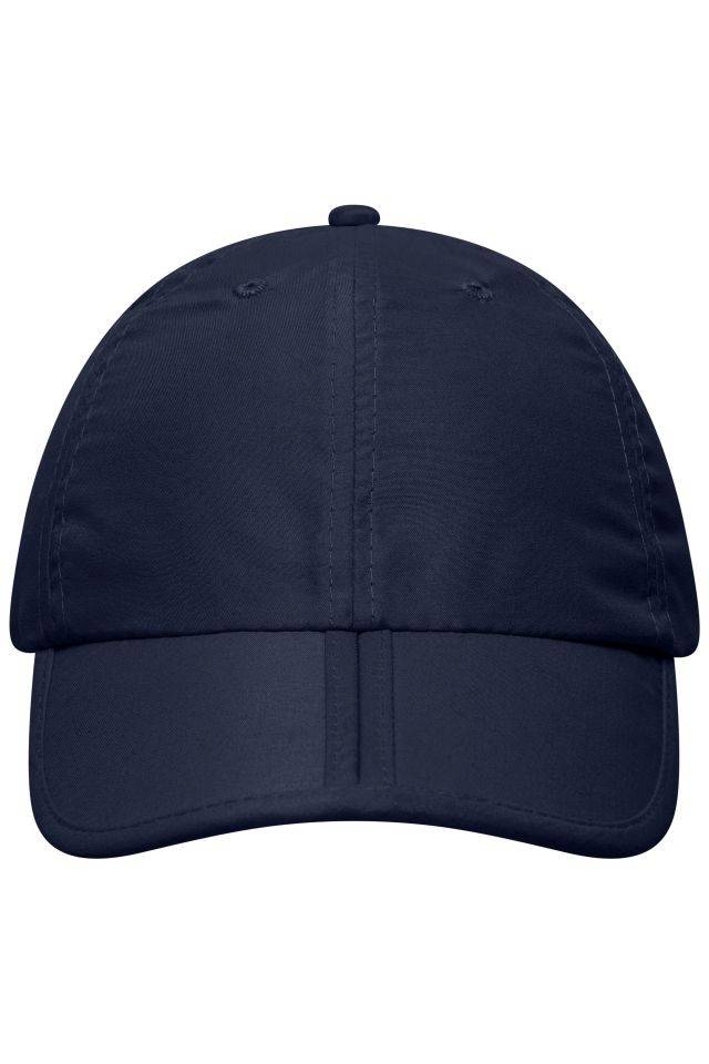 6 Panel Pack-a-Cap Faltbares 6 Panel Cap aus weicher Microfaser blau, Gr. one size