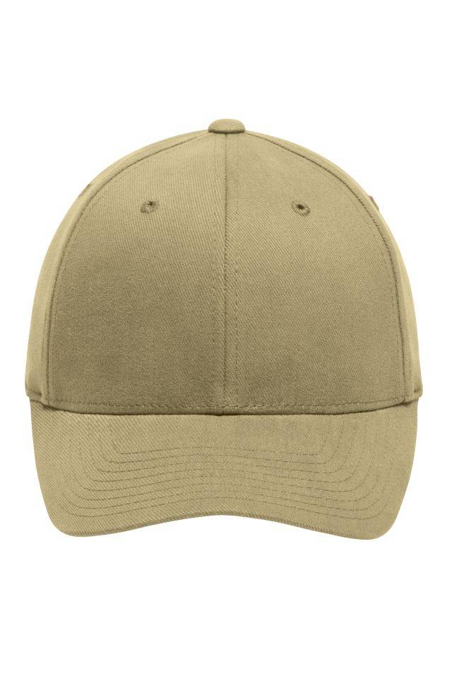 Original Flexfit® Cap Trendiges 6 Panel Cap ohne Verschluss braun, Gr. L/XL