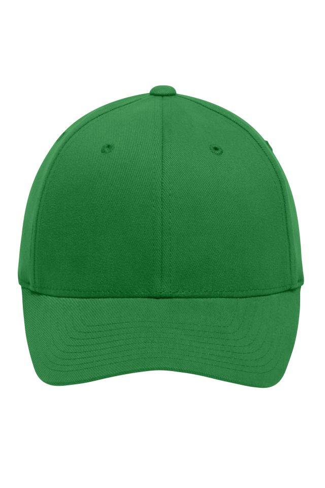 Original Flexfit® Cap Trendiges 6 Panel Cap ohne Verschluss grün, Gr. S/M