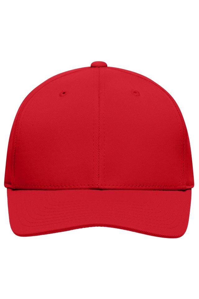 High Performance Flexfit® Cap Funktionelles 6 Panel Cap rot, Gr. L/XL