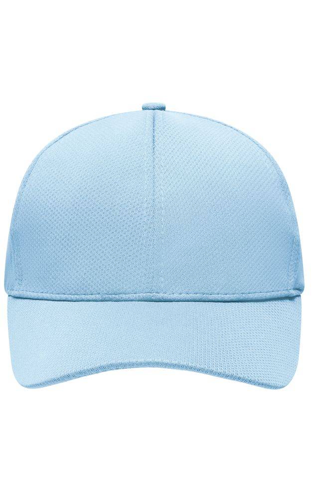 6 Panel Sport Mesh Cap Sportliche 6 Panel Cap aus weichem Meshmaterial blau, Gr. one size