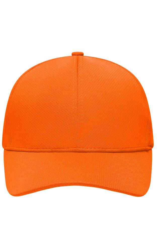 6 Panel Sport Mesh Cap Sportliche 6 Panel Cap aus weichem Meshmaterial orange, Gr. one size