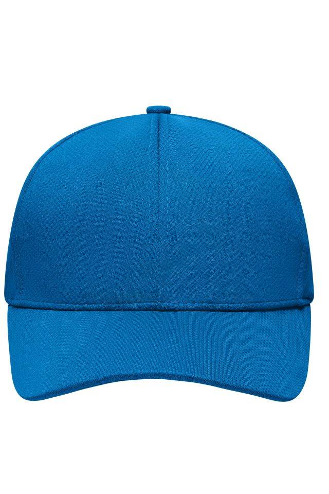 6 Panel Sport Mesh Cap Sportliche 6 Panel Cap aus weichem Meshmaterial blau, Gr. one size