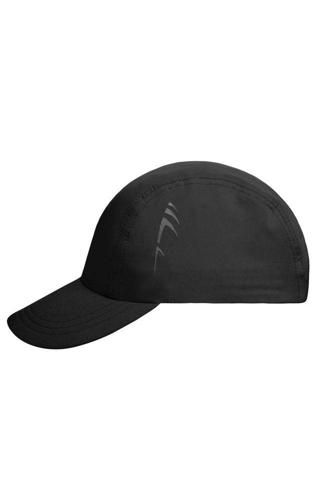 3 Panel Cap 3 Panel Cap mit modischen, reflektierenden Elementen schwarz, Gr. one size