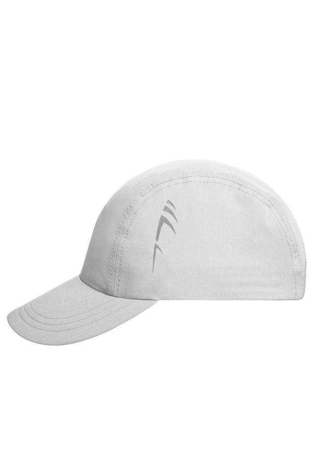 3 Panel Cap 3 Panel Cap mit modischen, reflektierenden Elementen weiß, Gr. one size