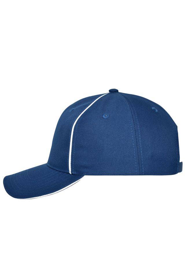 6 Panel Workwear Cap - SOLID - Hochwertige 6 Panel Cap mit reflektierenden Elementen (ohne Schutzfunktion/keine PSA) bla
