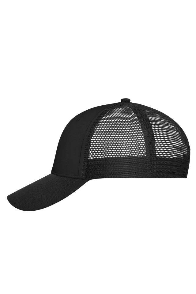 6 Panel Mesh Cap Trendiges 6 Panel Mesh Cap aus Polycotton schwarz, Gr. one size