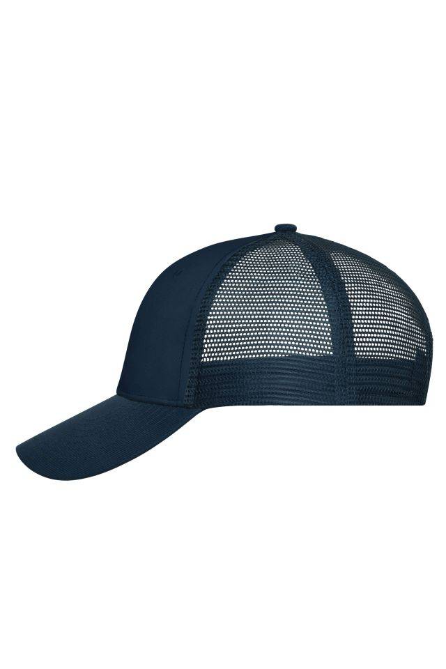 6 Panel Mesh Cap Trendiges 6 Panel Mesh Cap aus Polycotton blau, Gr. one size