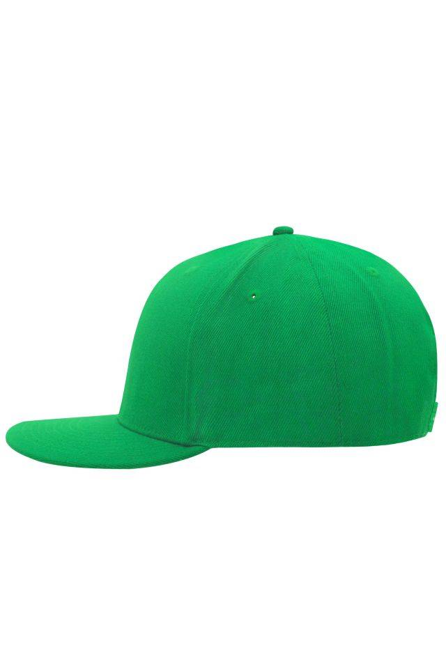 6 Panel Pro Cap Style Cap mit Streetstyle Charakter grün, Gr. one size