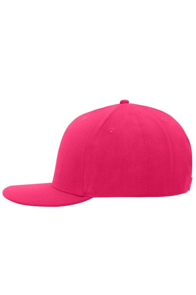 6 Panel Pro Cap Style Cap mit Streetstyle Charakter pink, Gr. one size