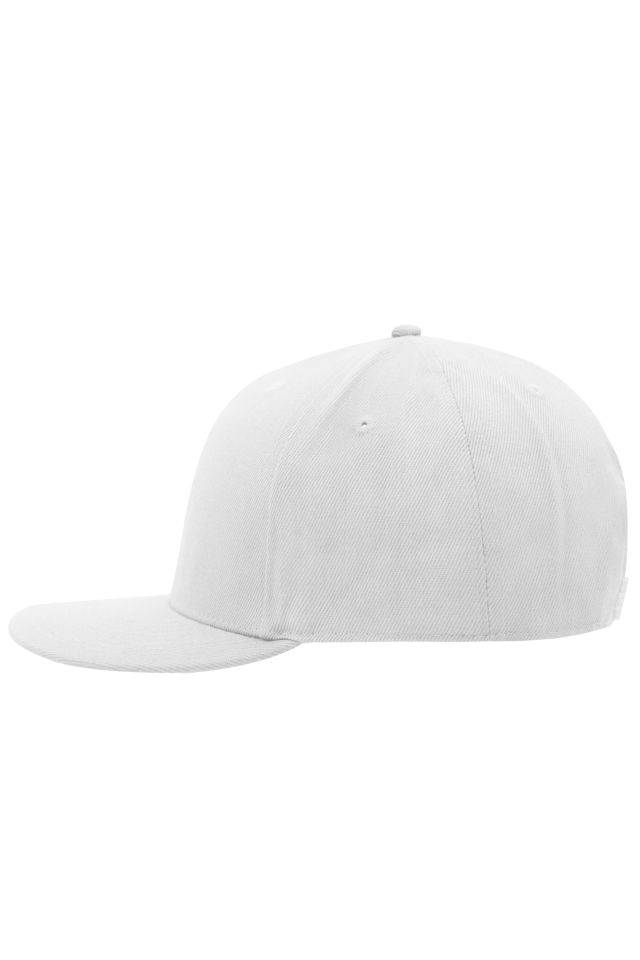 6 Panel Pro Cap Style Cap mit Streetstyle Charakter weiß, Gr. one size