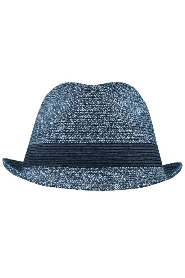 Melange Hat Hut in sommerlich frischen Melange-Farben blau, Gr. L/XL