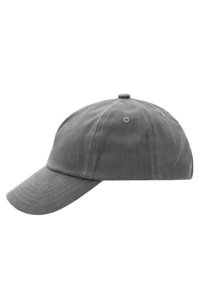 5 Panel Kids' Cap Trendiges Kinder Cap mit großem Schild grau, Gr. one size