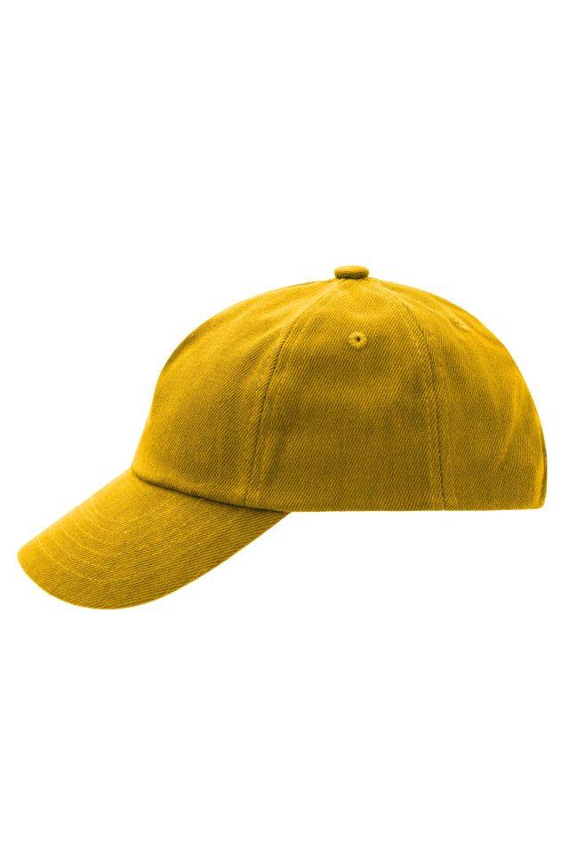 5 Panel Kids' Cap Trendiges Kinder Cap mit großem Schild gelb, Gr. one size