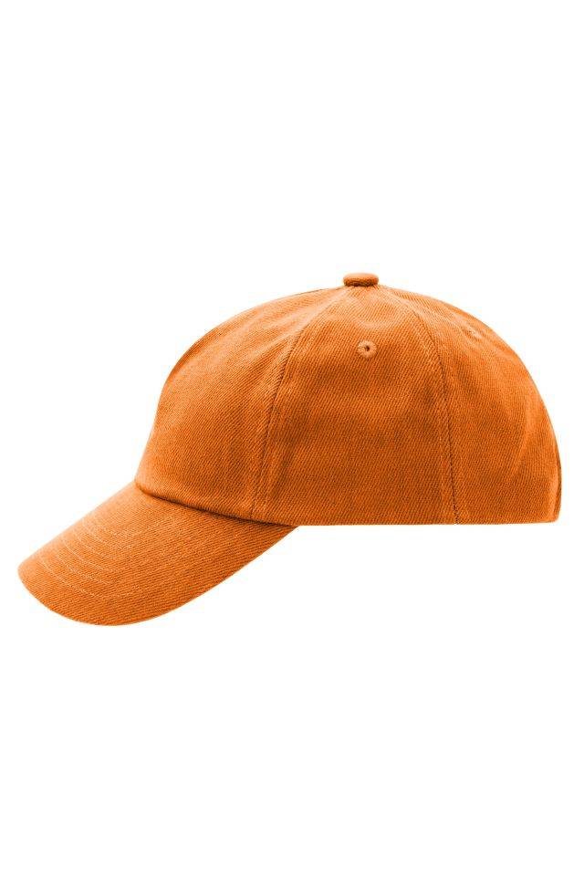 5 Panel Kids' Cap Trendiges Kinder Cap mit großem Schild orange, Gr. one size