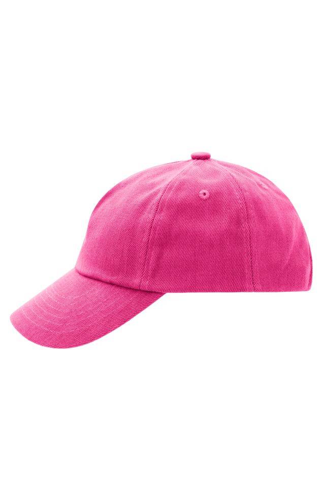 5 Panel Kids' Cap Trendiges Kinder Cap mit großem Schild pink, Gr. one size