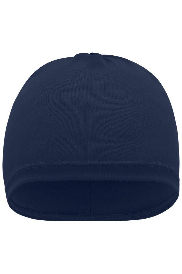 Running Beanie Sportliche Laufmütze blau, Gr. one size