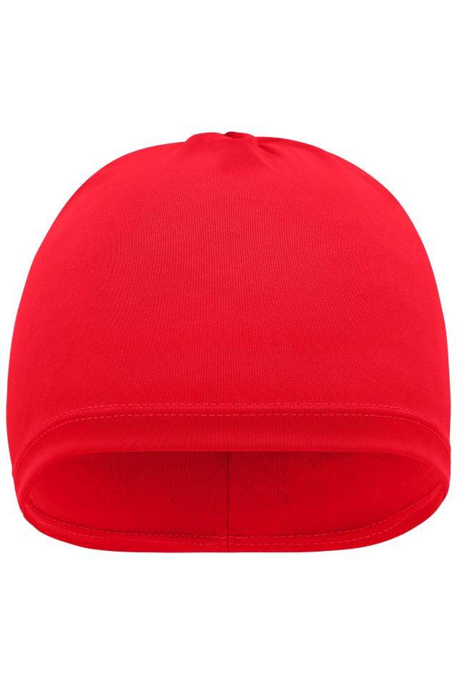 Running Beanie Sportliche Laufmütze rot, Gr. one size